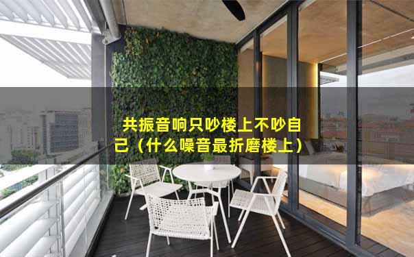 共振音响只吵楼上不吵自己（什么噪音最折磨楼上）