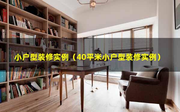 小户型装修实例（40平米小户型装修实例）