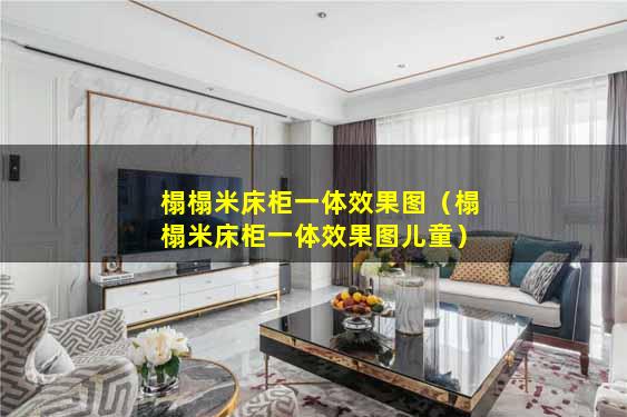 榻榻米床柜一体效果图（榻榻米床柜一体效果图儿童）