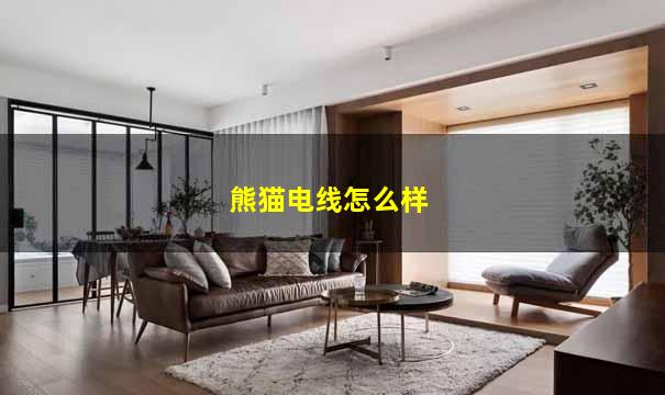 熊猫电线怎么样
